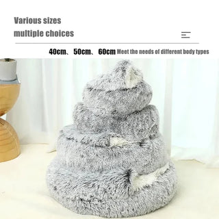FluffyNest – Plush Bed for Dogs & Cats