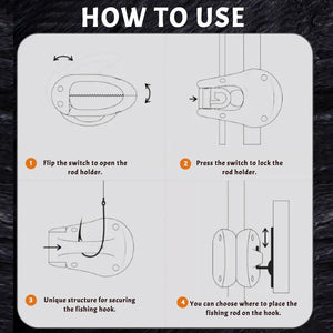RodGrip – Multifunctional Fishing Rod Holder