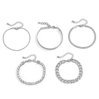 RadiantEdge – Personalized Multi-Element Bracelet Set