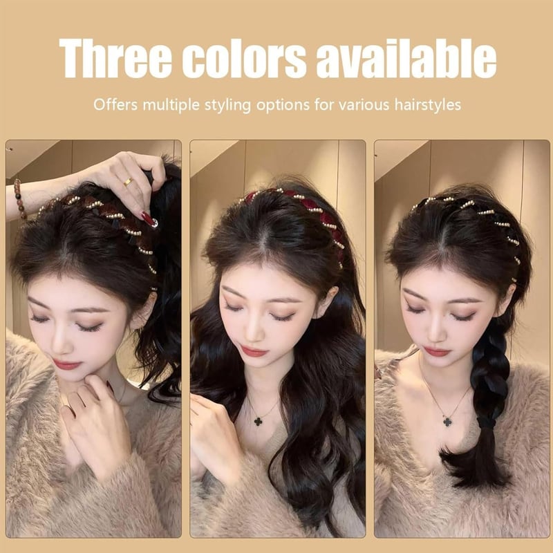 CrownPearl – Retro High Skull Headband