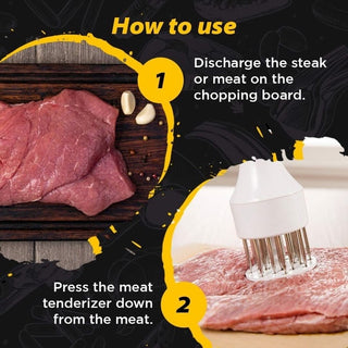 SteakSharp – Stainless Steel Needle Meat Tenderizer