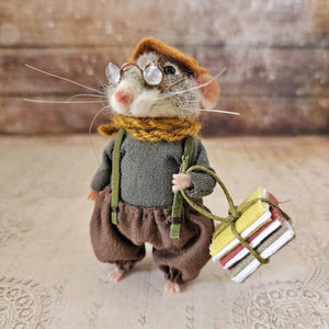 WhiskerWool - Needle Felted Mouse