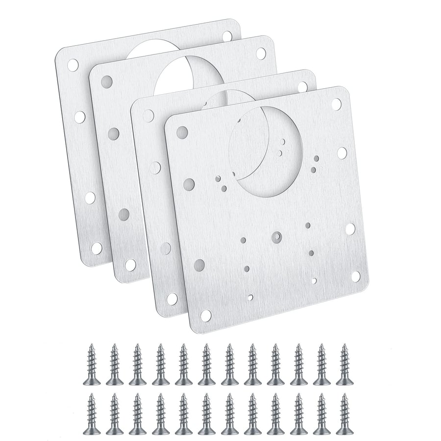 HingePro – Strong Fixing Plate Bracket Set