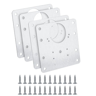HingePro – Strong Fixing Plate Bracket Set
