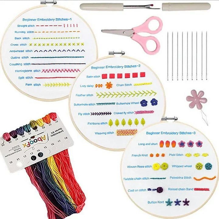 StitchCraft – Embroidery Starter Kit