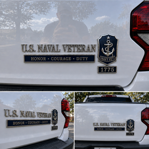 HonorDrive – U.S. Military Veteran Car Emblem