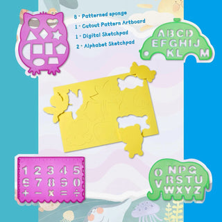 Mess-Free Water Doodle Mat - Creative Mat for Kids marnetic