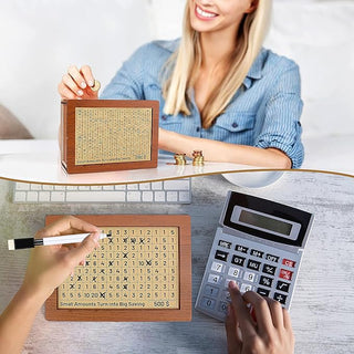 VaultCraft - Premium Wooden Savings Box