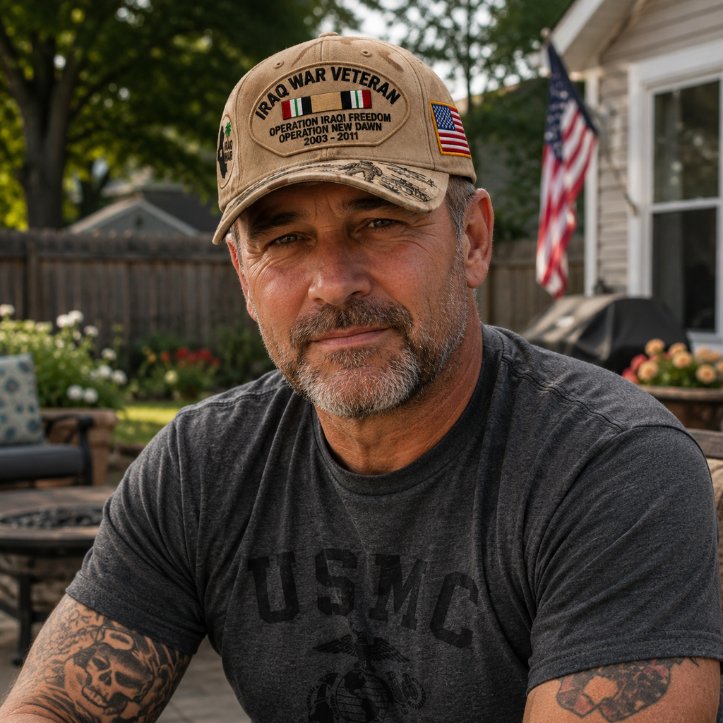 🇺🇸 Last Day Promo: 49% OFF 🎖️ - Iraq War Veteran Tribute Cap