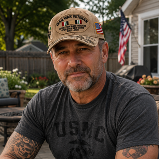 🇺🇸 Last Day Promo: 49% OFF 🎖️ - Iraq War Veteran Tribute Cap