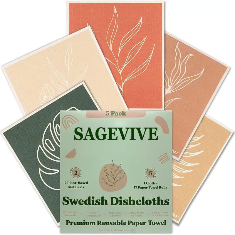 EcoWipe - Swedish Dishcloths - Replace Paper Towels & Reduce Waste