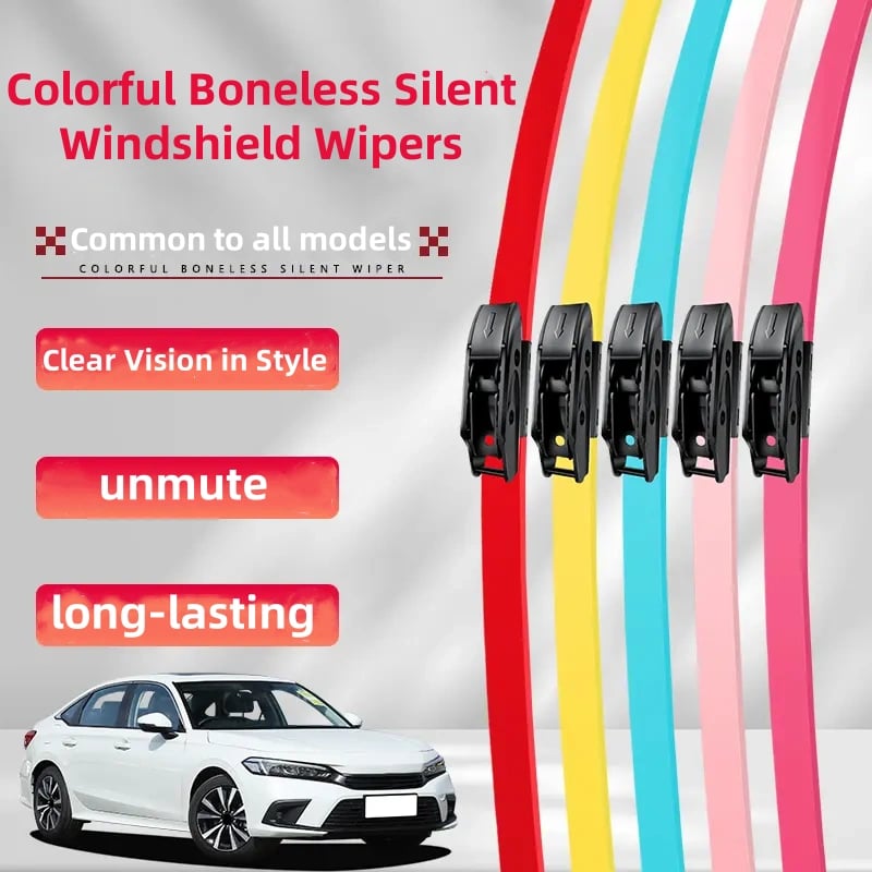SilentSweep – Colourful Silent Windshield Wipers