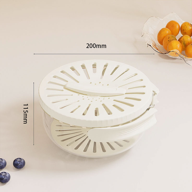 DryKeep – Dual Purpose Basket for Draining and Food Preservation