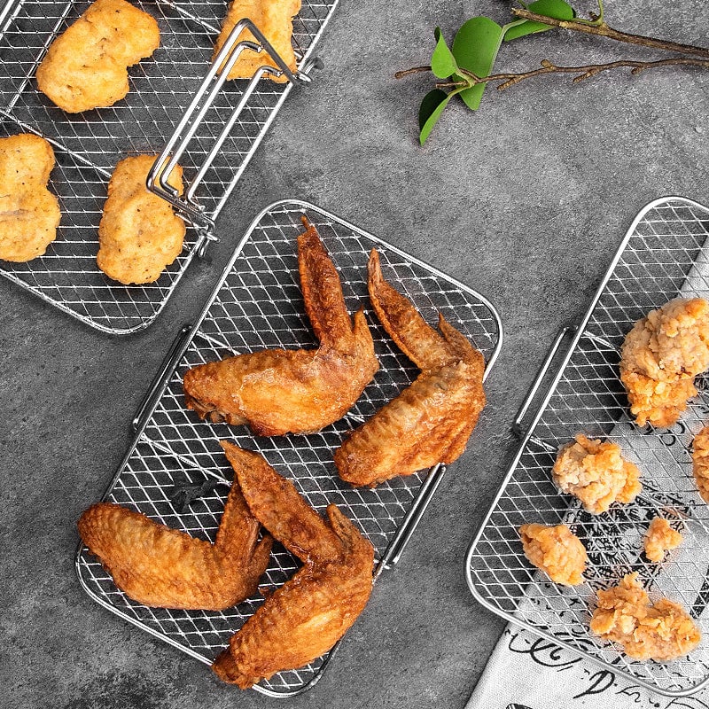 FlavorStack - Stainless Steel Air Fryer Rack – Cook Smarter