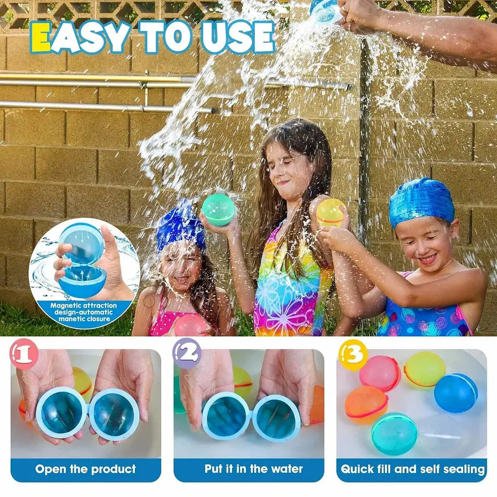 Reusable Self Sealing Water Bomb Balloons marnetic