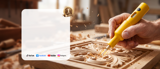 PowerSculpt – Professional Cordless Electric Wood Carving Tool Kit