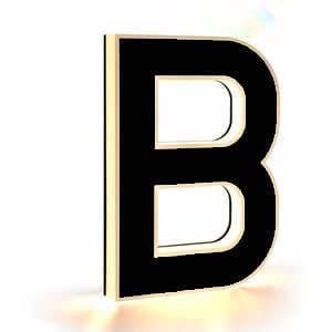 RaySign - Solar LED House Number Sign