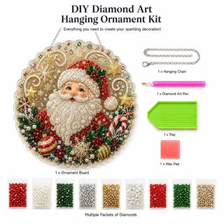 MerryCraft – Christmas Diamond Art Hanging Ornament Kit