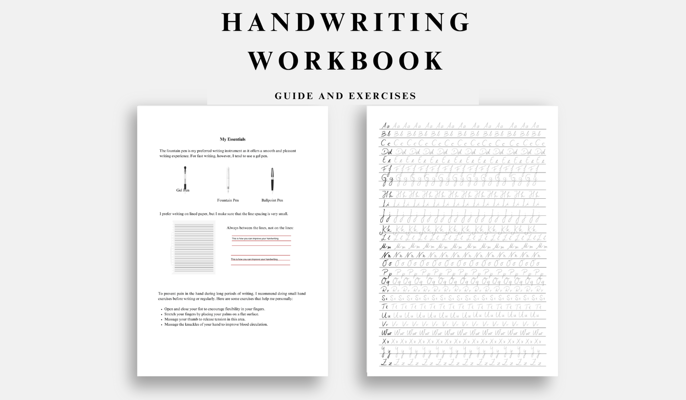 WriteRight - Handwriting Fundamentals Practice Sheets