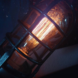 RetroLaunch – Steampunk Rocket Lamp