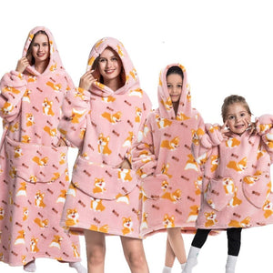 CozyCloud - Oversized Blanket Hoodie