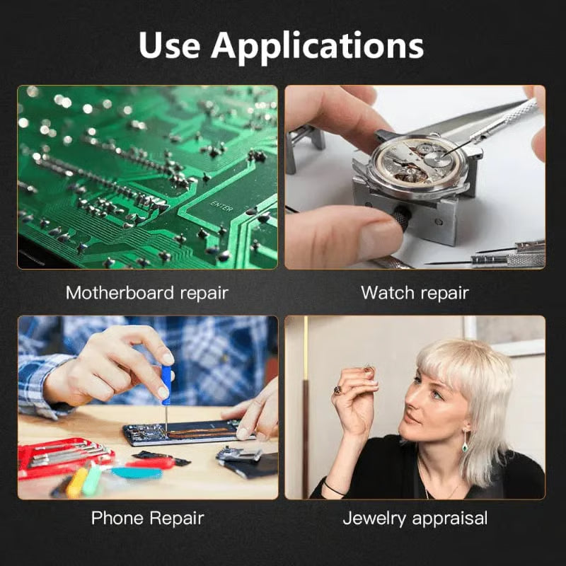 OptiWear – Adjustable Headband Magnifying Glass