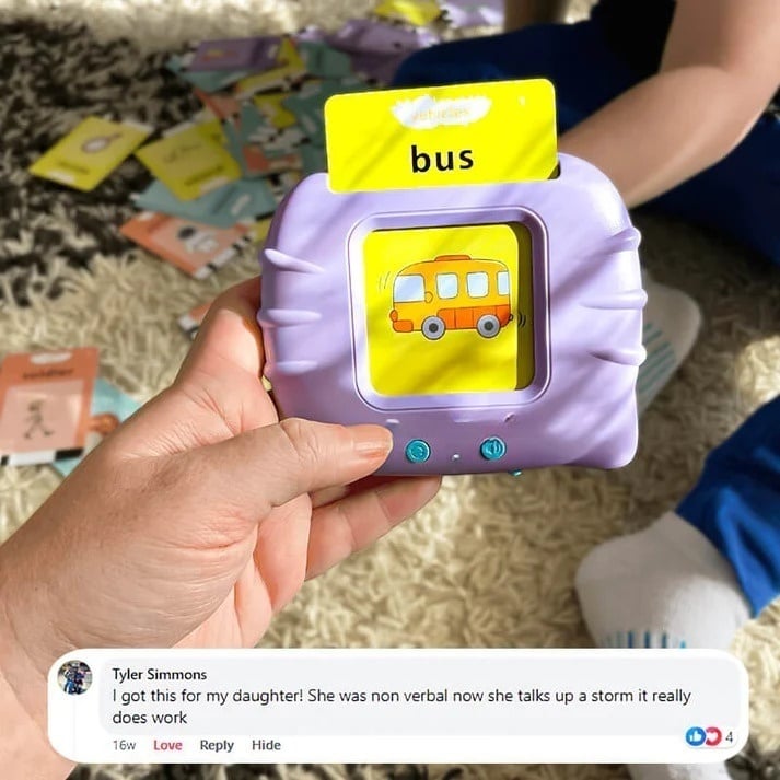 WordWhiz – Interactive English Flash Card Reader