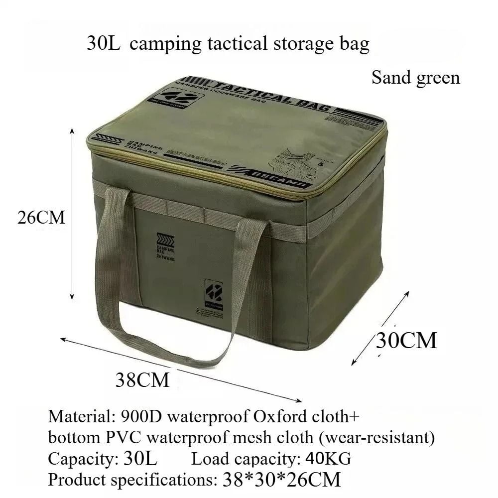 CampVault – Large Capacity Folding Outdoor Storage Bag