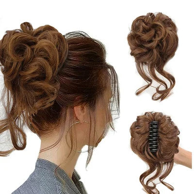 SwirlSensation Hair Bun marnetic