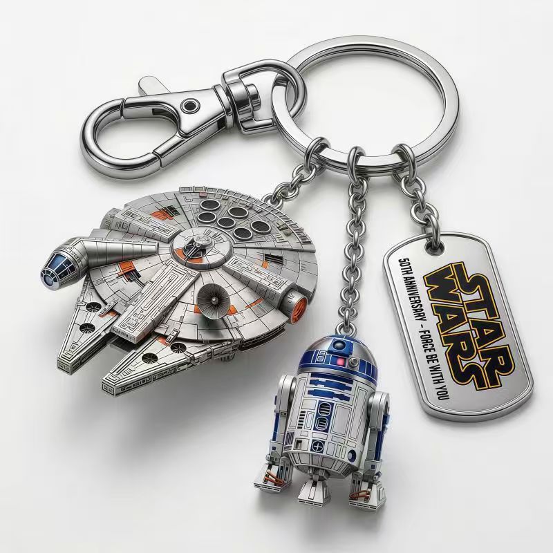 OrbitForce – Detailed 3D Star Trek Metal Keychain