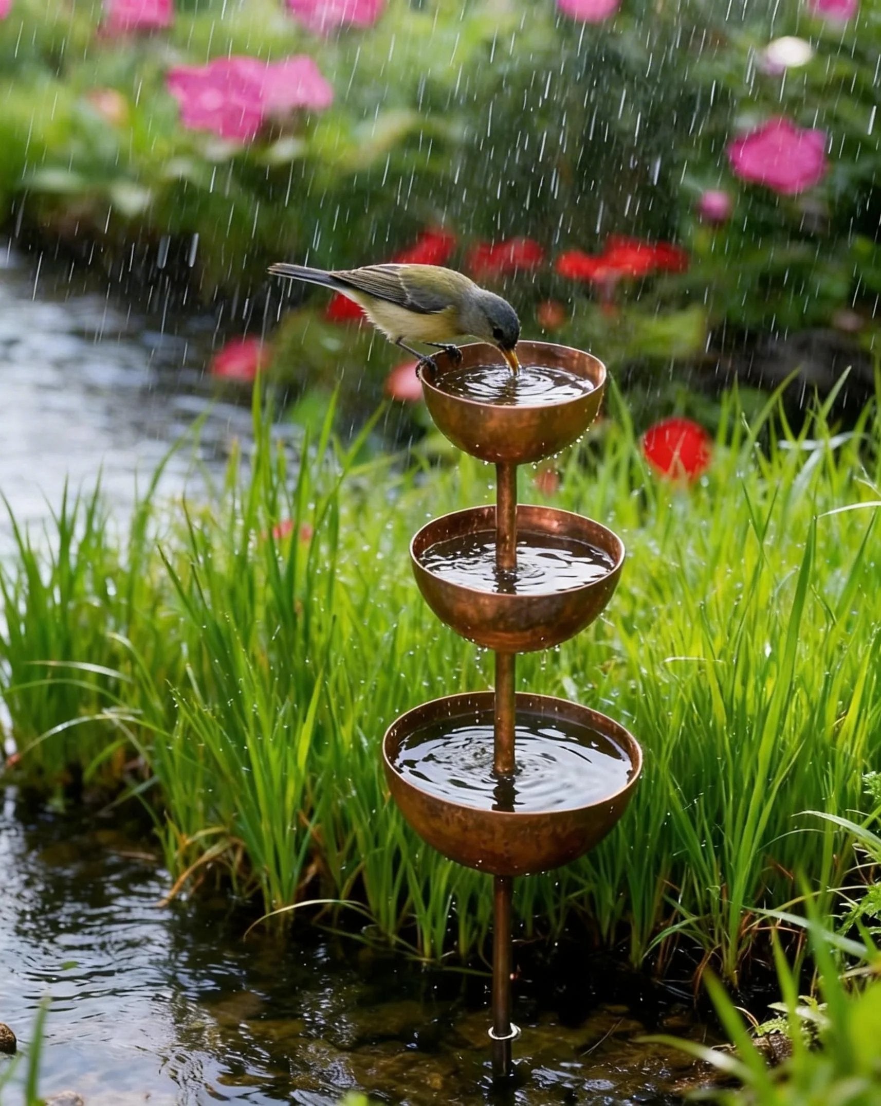 RainBloom – Decorative Plant Rain Catcher