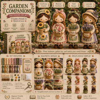 StitchTales – Patchwork Doll Sewing Kit