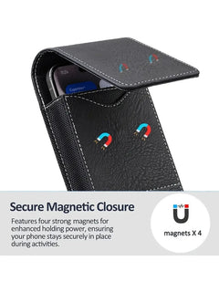 BeltGuard – Premium Magnetic Phone Carry Waist Pouch