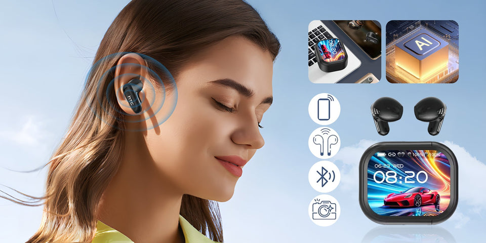 LingoBuds - AI Earbuds with Smart Display
