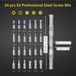 HandyTech - Compact All-Purpose Screwdriver Set