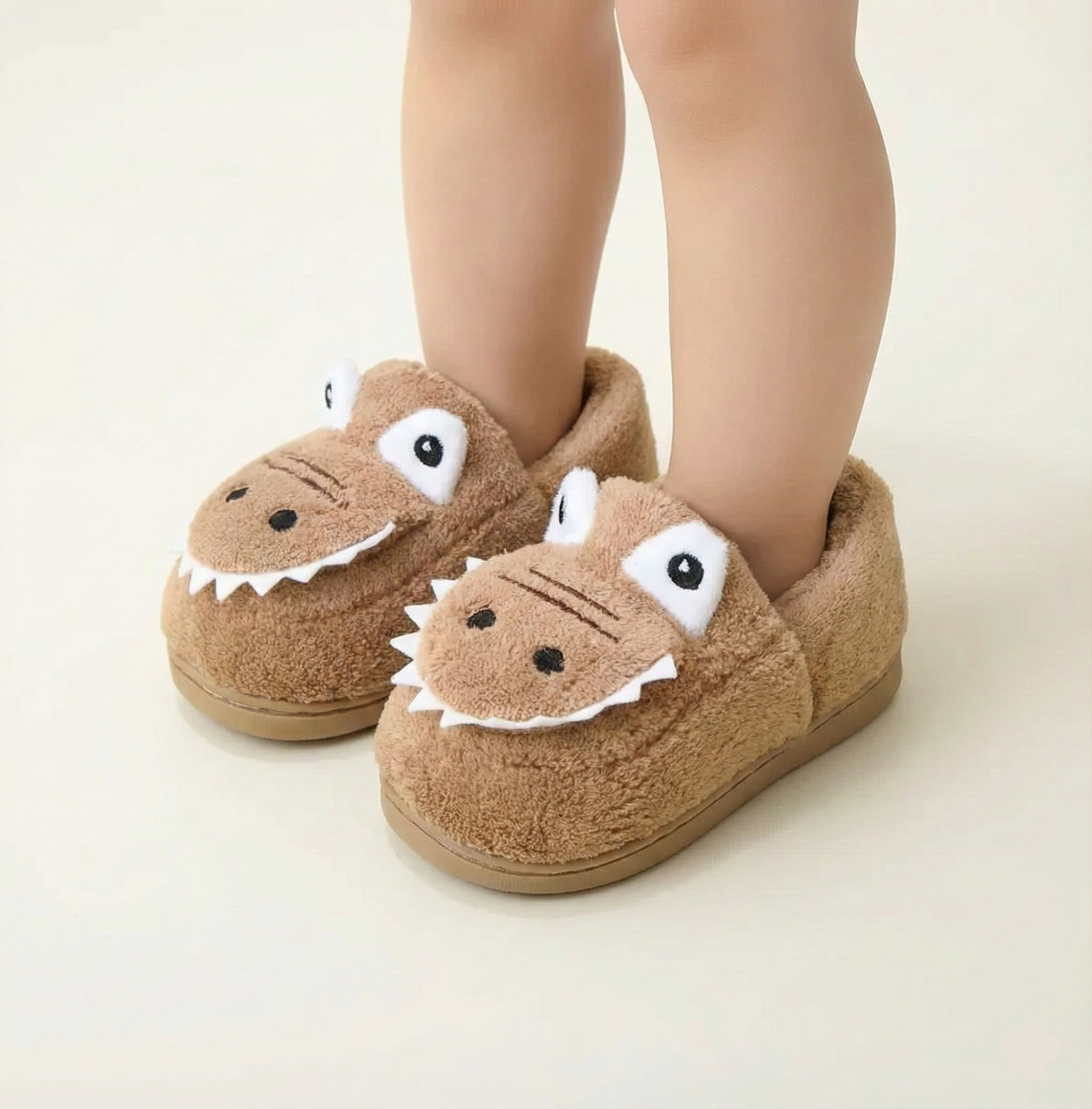DinoToes – Soft Cartoon Slippers for Kids