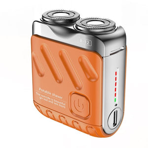 SmoothEdge – Portable Dual Ring Rotary Electric Shaver
