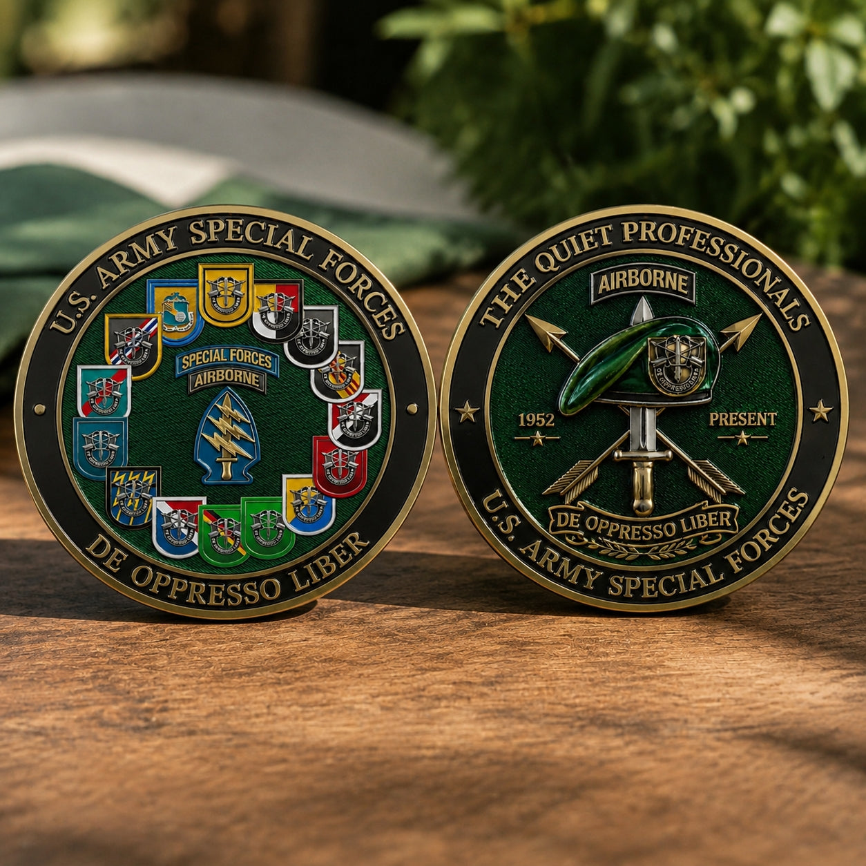 🗡️U.S. Army Special Forces Commemorative Coin（Gift box included）