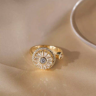 LumiRing – Delicate Round Zircon Luxury Ring