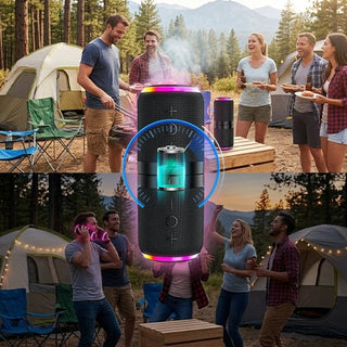 BassFlow – Dual Wireless Stereo Speaker