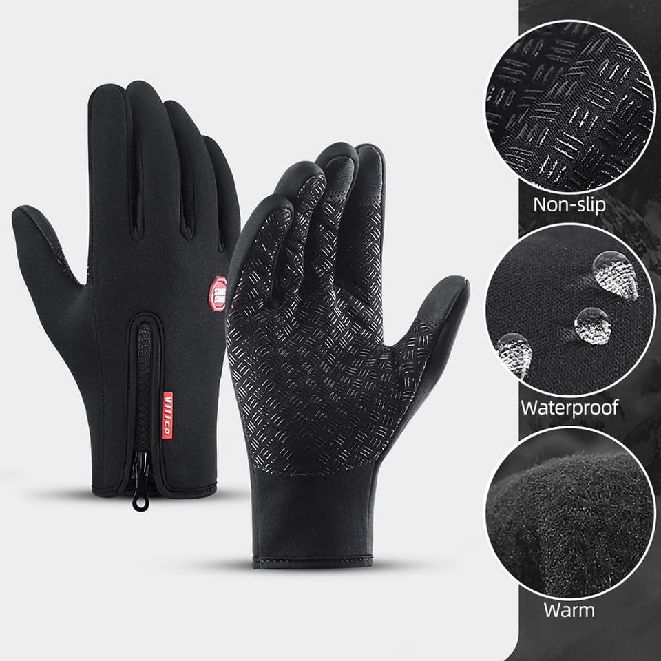 HeatLock - Waterproof & Windproof Winter Gloves