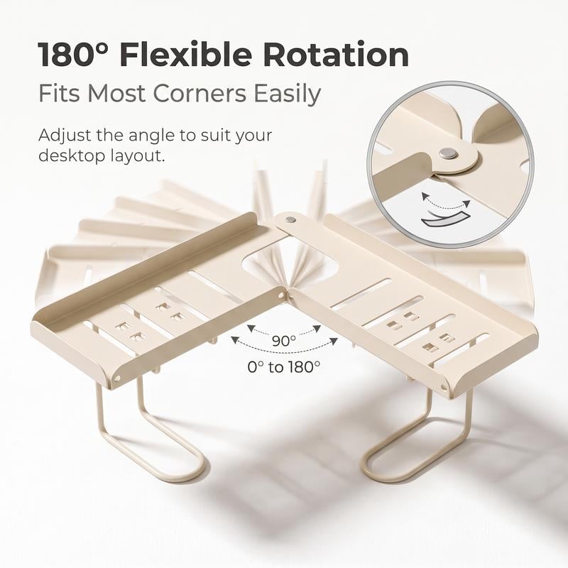 SpaceLedge – Adjustable Multi Room Countertop Shelf