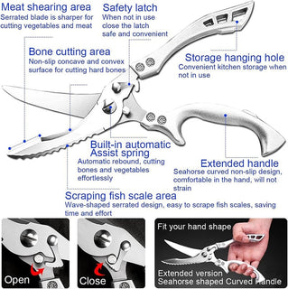 SteelSharp - Professional Bone Cutter for Cooking