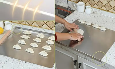 SteelPrep – Stainless Steel Kitchen Cutting Board