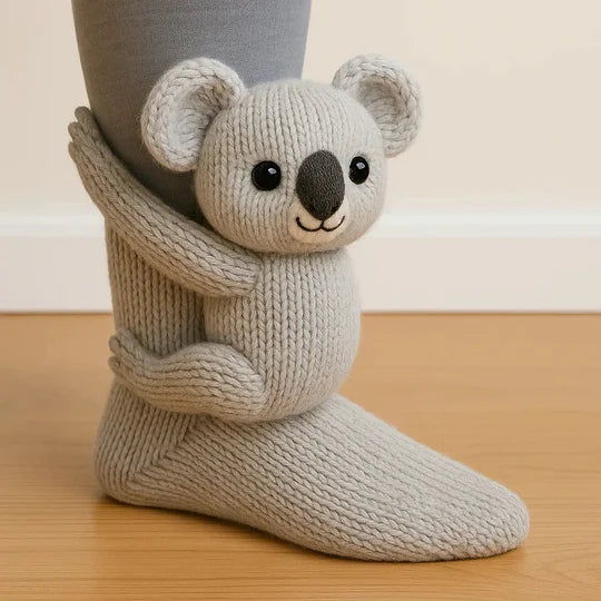 CuddleCritters - Warm & Playful Animal Socks