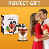 DripFreeGold – Glass Honey Dispenser