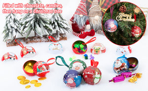 Festive Candy Jar Ball | Tree & Gift Ornament
