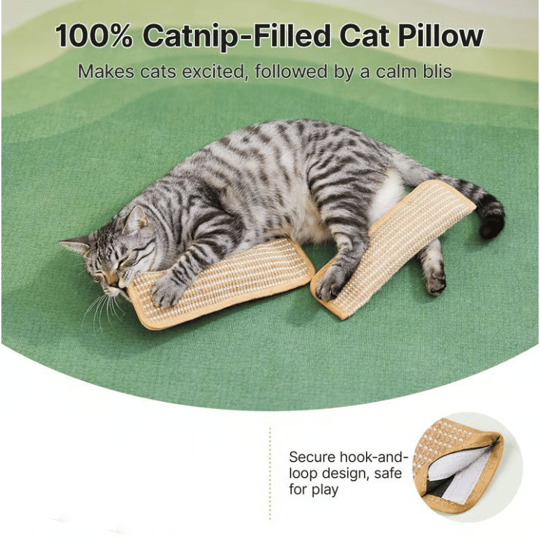 Meow Mania - Large Organic Catnip Play Toy – Keep Cats Active