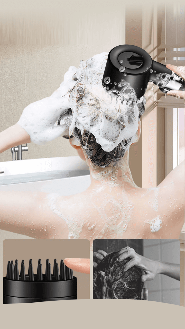 GlowFlow - Multi-Mode Shower for Healthy Skin