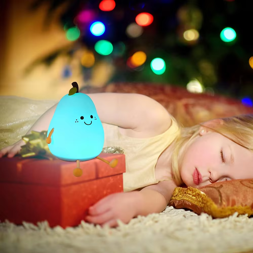 CuddleLight – Gentle Silicone Night Light for Kids, Rechargeable